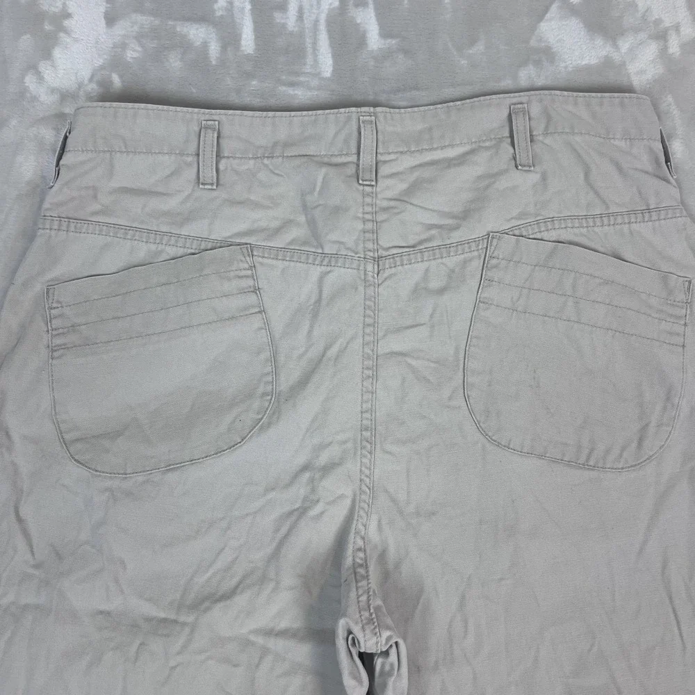 Vintage Levis L2 Shorts Mens‎ 38 Beige Long Length Baggy Loose Y2K Skater Grunge